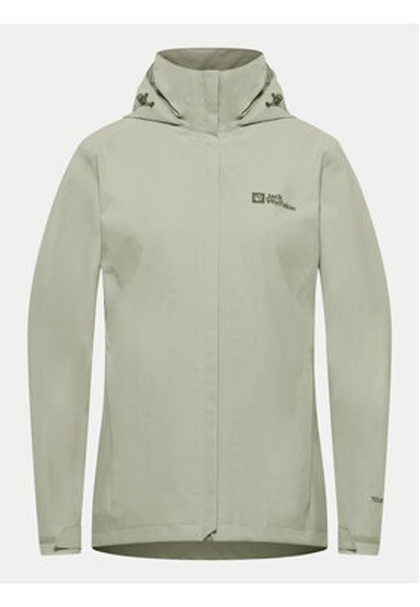Jack Wolfskin Kurtka outdoor Trailtime 2l A63902 Szary Regular Fit. Kolor: szary. Materiał: syntetyk. Sport: outdoor