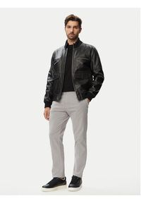 JOOP! Kurtka skórzana Clouson 80100851 Czarny Regular Fit. Kolor: czarny. Materiał: skóra #4