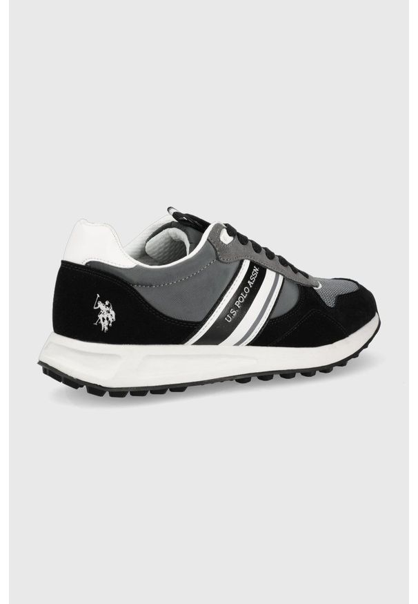 U.S. Polo Assn. sneakersy kolor szary. Nosek buta: okrągły. Kolor: szary. Materiał: guma