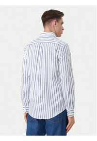 TOMMY HILFIGER - Tommy Hilfiger Koszula MW0MW42441 Niebieski Regular Fit. Kolor: niebieski. Materiał: bawełna #4