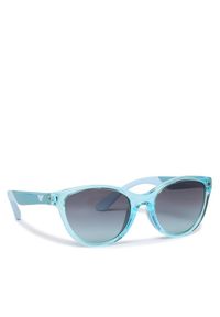 Okulary przeciwsłoneczne Emporio Armani. Kolor: turkusowy