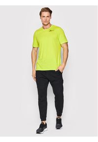 Reebok Koszulka techniczna Speedwick Move H46601 Zielony Slim Fit. Kolor: zielony. Materiał: bawełna, syntetyk