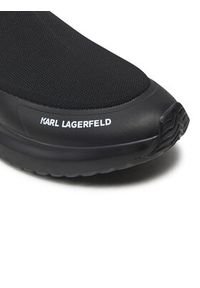 Karl Lagerfeld - KARL LAGERFELD Sneakersy KL54644 Czarny. Kolor: czarny. Materiał: materiał #3