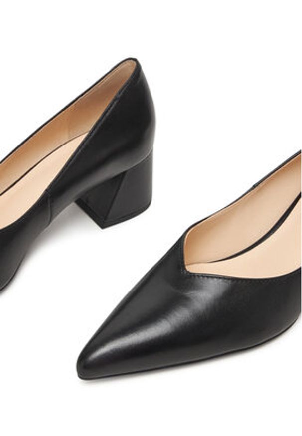 HÖGL Czółenka 0-104500-01000 Czarny. Kolor: czarny. Materiał: skóra