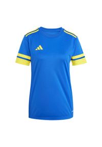 Adidas - Koszulka damska adidas Squadra 25 Jersey niebieska JN5409 ROZMIAR S. Kolor: niebieski. Materiał: jersey. Sport: piłka nożna #1