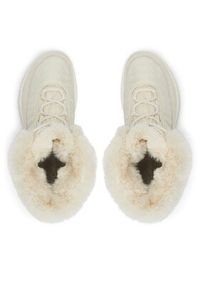 columbia - Columbia Śniegowce Slopeside Peak Luxe 2104991 Écru. Materiał: zamsz, skóra #2