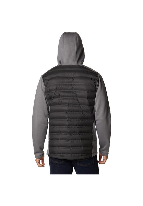 columbia - Bluza Turystyczna Męska Columbia Out-Shield Insulated Full Zip Hoodie z kapturem. Typ kołnierza: kaptur. Kolor: czarny, szary, wielokolorowy. Styl: sportowy. Sport: turystyka piesza