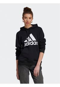 Adidas - adidas Bluza HZ2984 Czarny Regular Fit. Kolor: czarny. Materiał: bawełna #1
