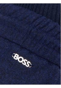 BOSS Spodnie dresowe Tavite1 50528604 Granatowy Relaxed Fit. Kolor: niebieski. Materiał: syntetyk
