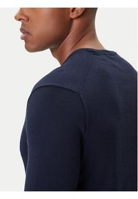 Polo Ralph Lauren Sweter Ls Sf Vn Pp 710670789004 Granatowy Slim Fit. Typ kołnierza: polo. Kolor: niebieski. Materiał: bawełna #3