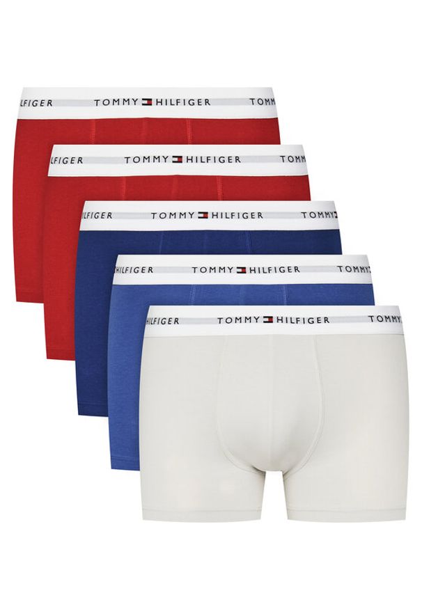 TOMMY HILFIGER - Tommy Hilfiger Komplet 5 par bokserek UM0UM03432 Kolorowy. Materiał: bawełna. Wzór: kolorowy
