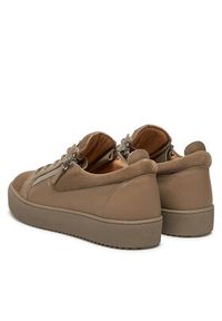 Giuseppe Zanotti - GIUSEPPE ZANOTTI Sneakersy RU40037/003 Brązowy. Kolor: brązowy. Materiał: skóra, zamsz #3