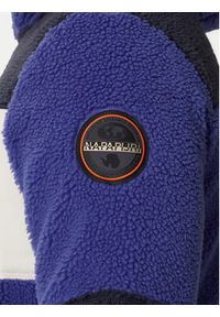 Napapijri Polar Yupik NP0A4GNS Granatowy Regular Fit. Kolor: niebieski. Materiał: syntetyk #3