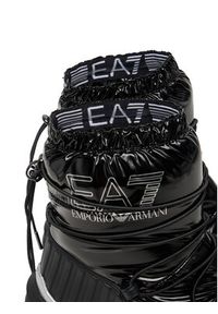 EA7 Emporio Armani Śniegowce 7X000328 AF18570 MC043 Czarny. Kolor: czarny. Materiał: materiał #6