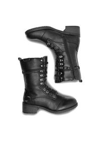 Mustang Trzewiki 1402-501 Czarny. Kolor: czarny. Materiał: skóra #5