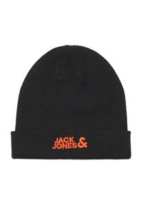 Jack & Jones - Czapka Jack&Jones. Kolor: czarny