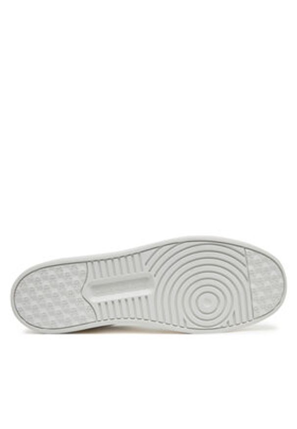 Calvin Klein Jeans Sneakersy Basket Cup Low Laceup Lth Mix YM0YM01308 Biały. Kolor: biały. Materiał: skóra