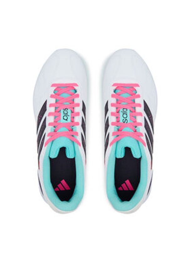 Adidas - adidas Buty do piłki nożnej Super Sala Competition 3 JR5397 Biały. Kolor: biały. Materiał: materiał