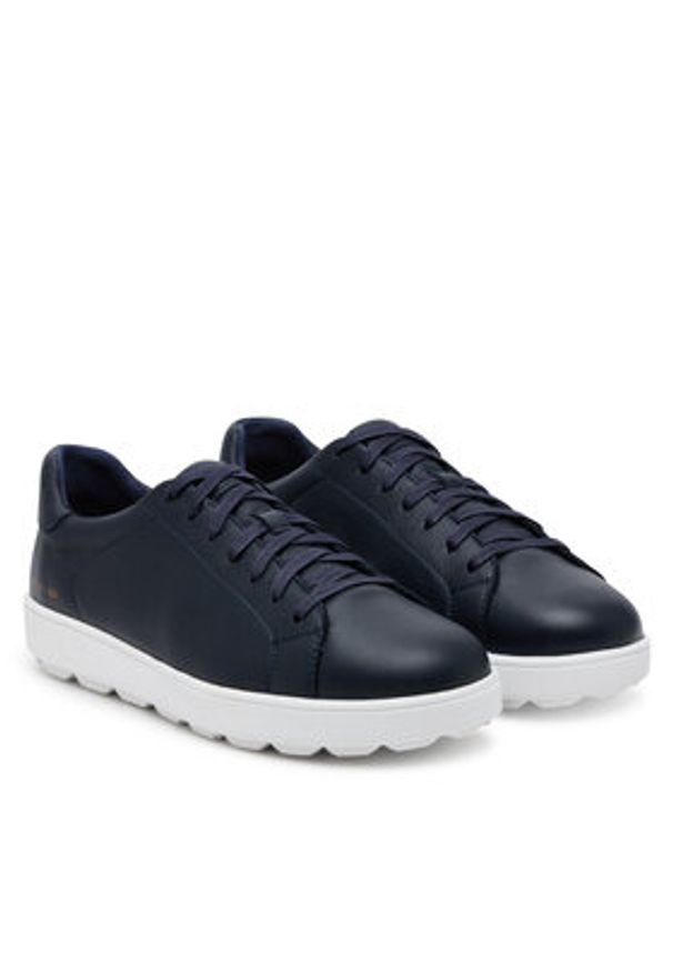 Geox Sneakersy U Spherica Ecub-1 U45GPC 00046 C4064 Granatowy. Kolor: niebieski. Materiał: skóra