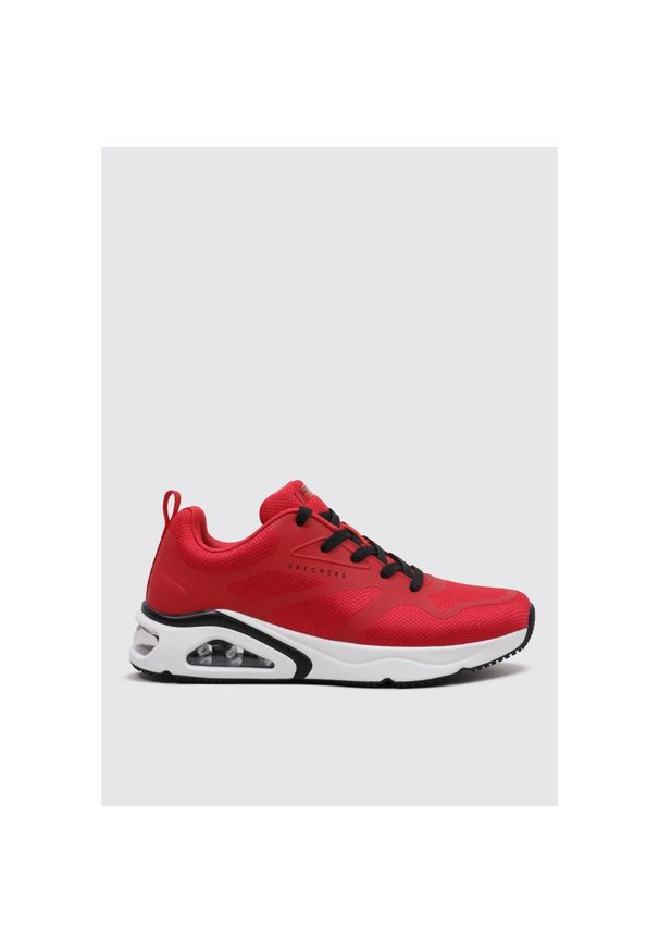 skechers - Tenisówki Skechers Model Tres-air Uno Kolor Czerwony. Kolor: czerwony. Materiał: guma, materiał, tkanina, syntetyk. Sport: turystyka piesza