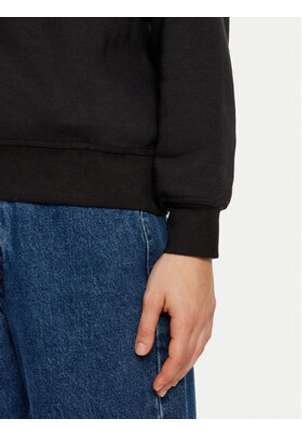 TOMMY HILFIGER - Tommy Hilfiger Bluza WW0WW41246 Czarny Relaxed Fit. Kolor: czarny. Materiał: bawełna