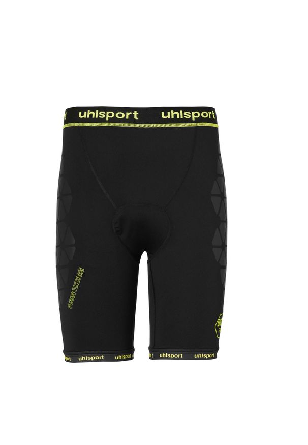 UHLSPORT - Niewyściełane spodenki Uhlsport Bionikframe. Kolor: czarny, żółty, wielokolorowy. Sport: fitness, piłka nożna