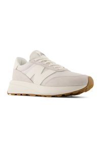 Buty unisex New Balance U370SG – beżowe. Kolor: beżowy. Materiał: zamsz, skóra. Szerokość cholewki: normalna. Sezon: lato #5