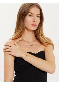 Tory Burch Naszyjnik Interlocking Wishbone Pendant 161070 Złoty. Materiał: metalowe. Kolor: złoty #5