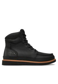 Timberland Trapery Newmarket Mid Lace Boot TB0A698FW021 Czarny. Kolor: czarny. Materiał: skóra