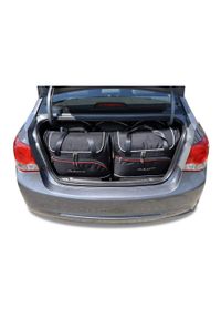 KJUST - Torby Do Bagażnika Chevrolet Cruze Limousine 2008-2014 5Szt Kjust. Kolor: czarny. Styl: sportowy #1
