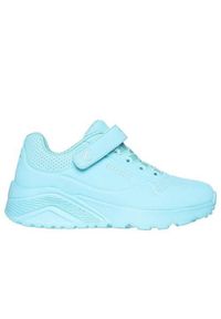 skechers - Buty do chodzenia dla dzieci Skechers Uno Lite. Kolor: niebieski. Materiał: materiał, syntetyk, tkanina. Sport: turystyka piesza
