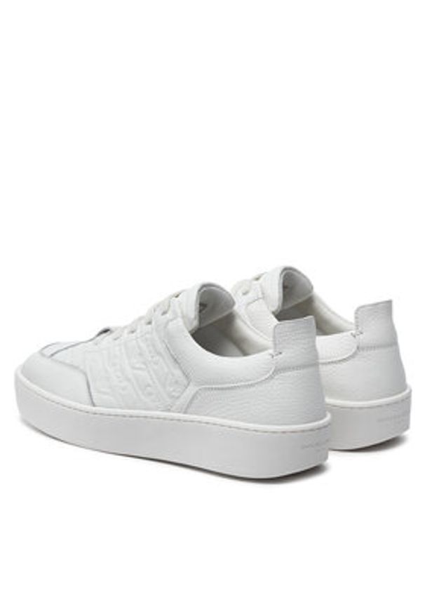 Emporio Armani Sneakersy X3X207 XR234 00001 Biały. Kolor: biały. Materiał: skóra