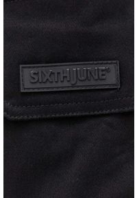 Sixth June spodnie męskie kolor czarny. Kolor: czarny. Materiał: tkanina #3