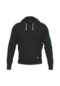 ERREA - Bluza z kapturem i zamkiem błyskawicznym Errea Essential. Typ kołnierza: kaptur. Kolor: czarny, wielokolorowy, zielony. Sport: fitness #1