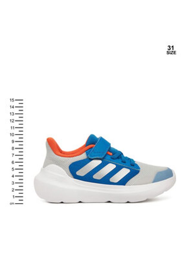 Adidas - adidas Sneakersy Tensaur Run 2.0 IH1049 Szary. Kolor: szary. Materiał: materiał. Sport: bieganie
