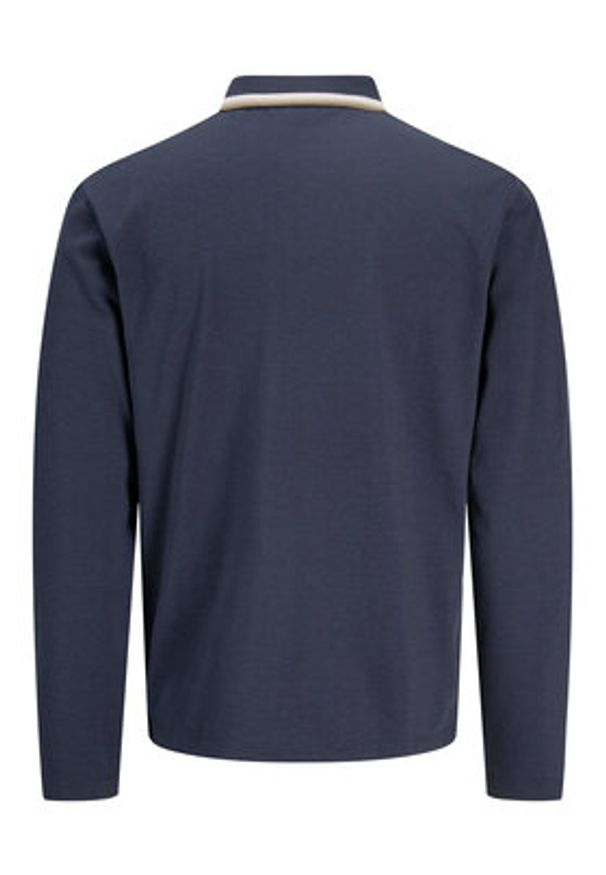 Jack & Jones Polo Blualves 12287520 Niebieski Regular Fit. Typ kołnierza: polo. Kolor: niebieski. Materiał: syntetyk