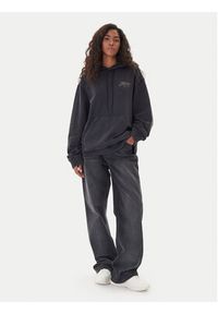 Hugo - HUGO Bluza Dejandra 50547955 Szary Oversize. Kolor: szary. Materiał: bawełna
