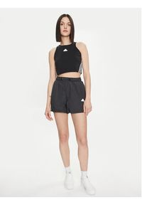 Adidas - adidas Szorty sportowe Future Icons 3-Stripes IP1568 Czarny Loose Fit. Kolor: czarny. Materiał: syntetyk #5