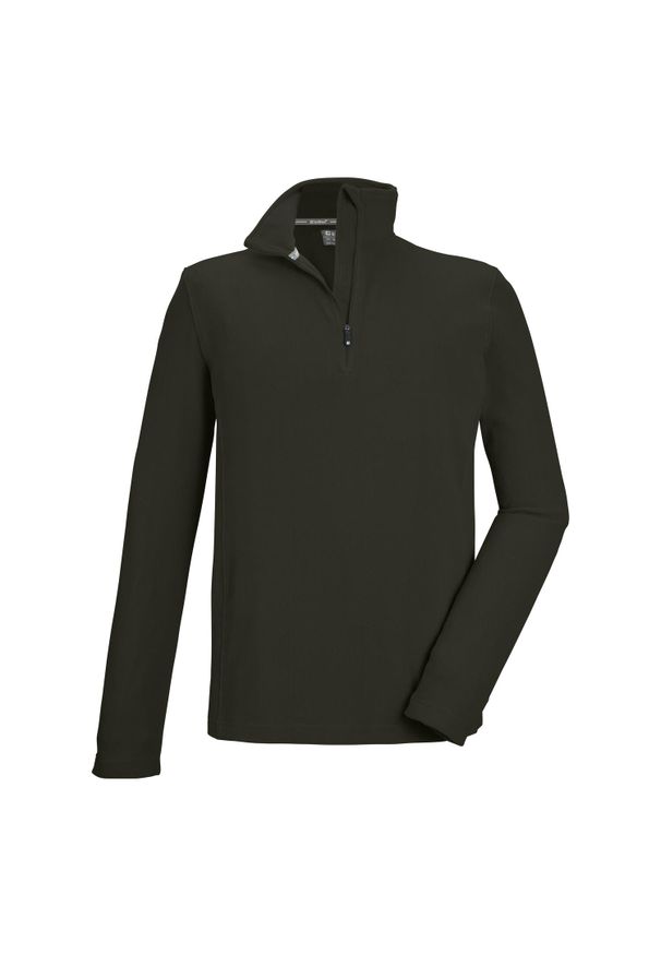 Bluza męska Killtec KSW 99 MN FLC SHRT. Kolor: zielony. Materiał: polar