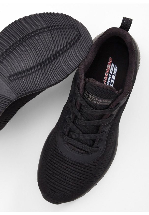 bonprix - Wygodne sneakersy Skechers z pianką memory. Okazja: na co dzień. Kolor: czarny