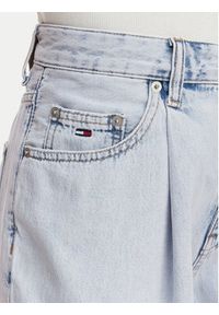 Tommy Jeans Szorty jeansowe DW0DW22709 Niebieski jasny Loose Fit. Kolor: niebieski. Materiał: bawełna #5