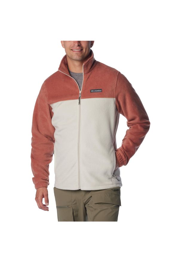 columbia - Polar turystyczny męski Columbia Steens Mountain 2.0 Full Zip Fleece. Kolor: brązowy, wielokolorowy, beżowy, czerwony. Materiał: poliester