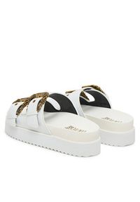 Versace Jeans Couture Klapki 80VA3SM1 ZS190 3 Biały. Kolor: biały. Materiał: skóra #5
