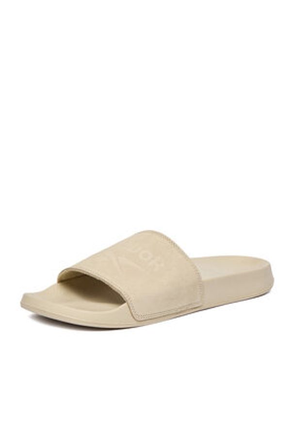 Reebok Klapki CEO-SS26-3C043-M Écru. Kolor: kremowy. Materiał: skóra, zamsz