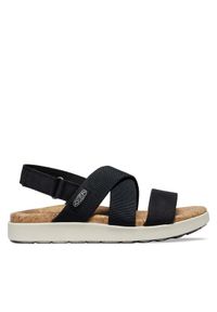 keen - Keen Sandały Elle Criss Cross 1028627 Czarny. Kolor: czarny. Materiał: materiał #1