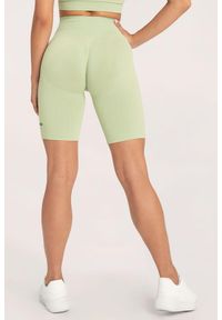 GYM GLAMOUR - Bikery fitness damskie Gym Glamour push up 2.0. Kolor: zielony, żółty, wielokolorowy. Sport: fitness