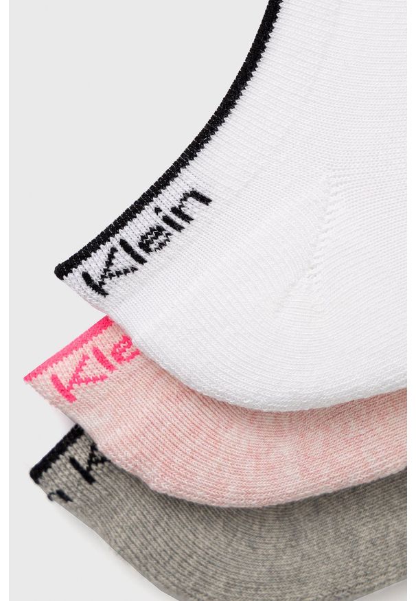 Calvin Klein - Skarpetki (3-pack). Kolor: różowy