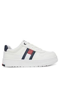 TOMMY HILFIGER - Sneakersy Tommy Hilfiger. Kolor: biały