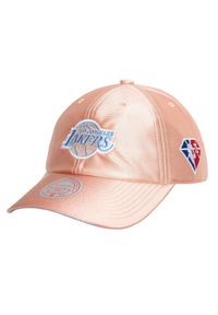 Mitchell & Ness - Czapka Los Angeles Lakers. Kolor: różowy. Styl: sportowy #1