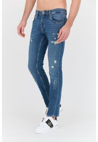 Just Cavalli - JUST CAVALLI Niebieskie męskie jeansy Slim, Rozmiar 31. Kolor: niebieski #6